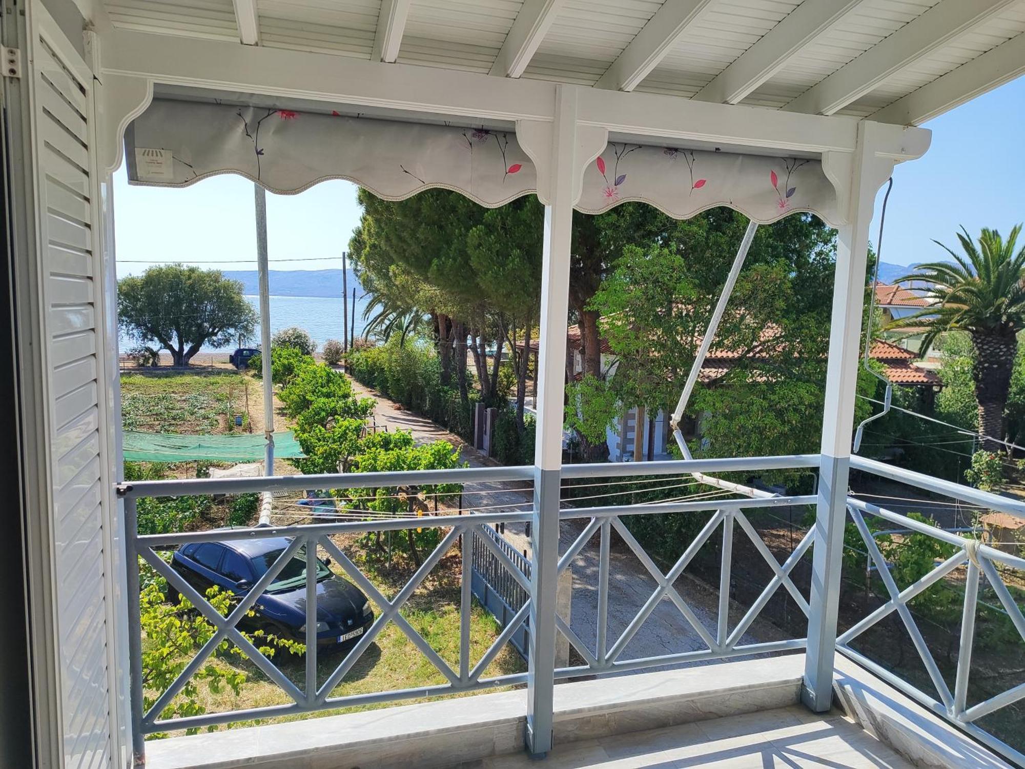 Holiday House With Sea View In Skala Polichnitos Skala Polichnitou Zewnętrze zdjęcie