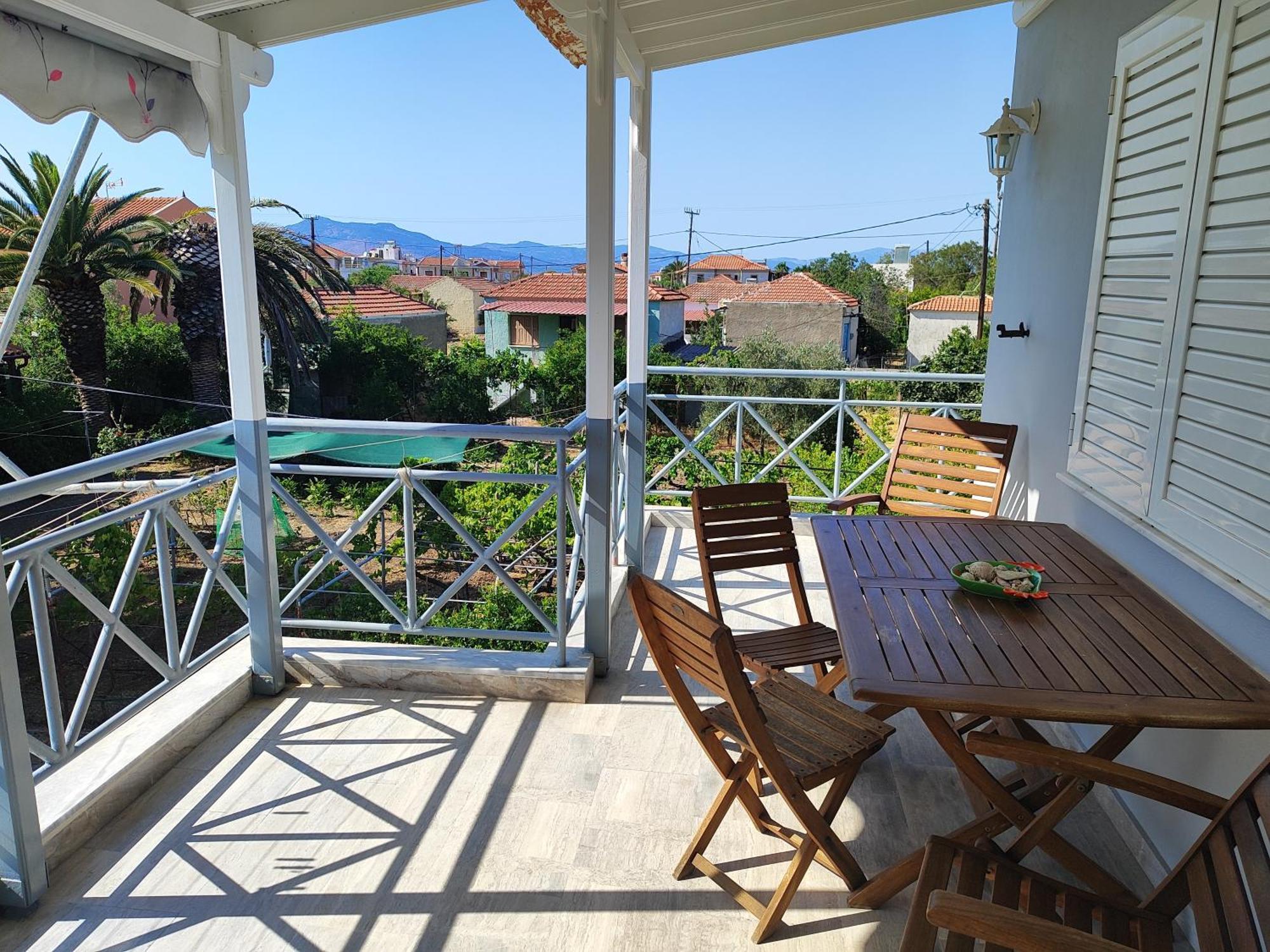 Holiday House With Sea View In Skala Polichnitos Skala Polichnitou Zewnętrze zdjęcie